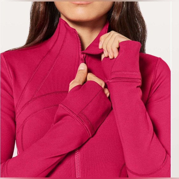 ❌SOlD❌RUBY RED lUON Lululemon Define Jacket - Picture 16 of 17